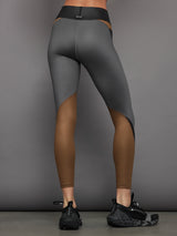 Aerial Gloss Legging - Alloy