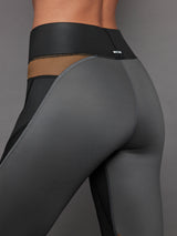 Aerial Gloss Legging - Alloy