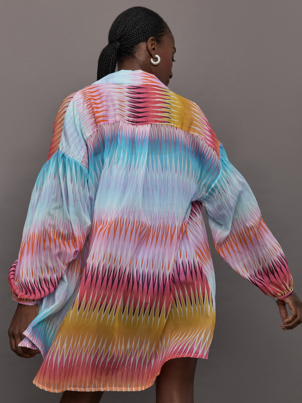 Chevron Top - MACRO MULTI DEGRADE CHEVRON