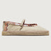 Lola Suede - Ivory/ Raschel Wave Brown