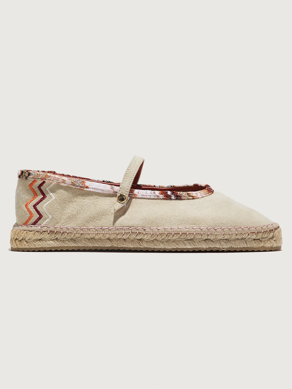 Lola Suede - Ivory/ Raschel Wave Brown