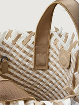 Havana Small Tote Striped - Almaza