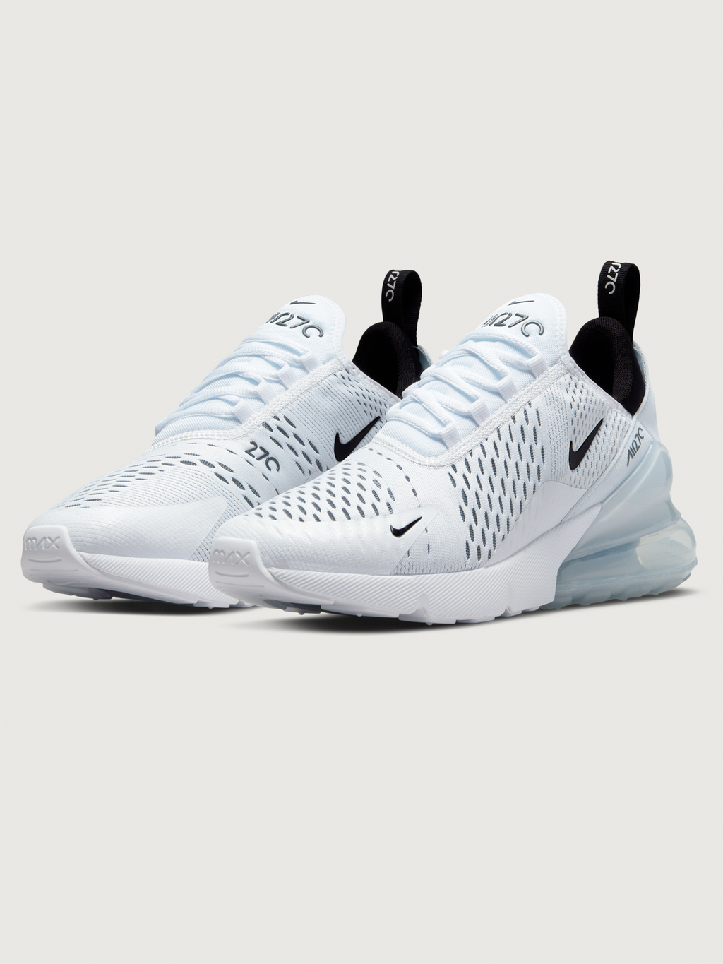 Nike Air Max 270 - WHITE/BLACK-WHITE – Carbon38