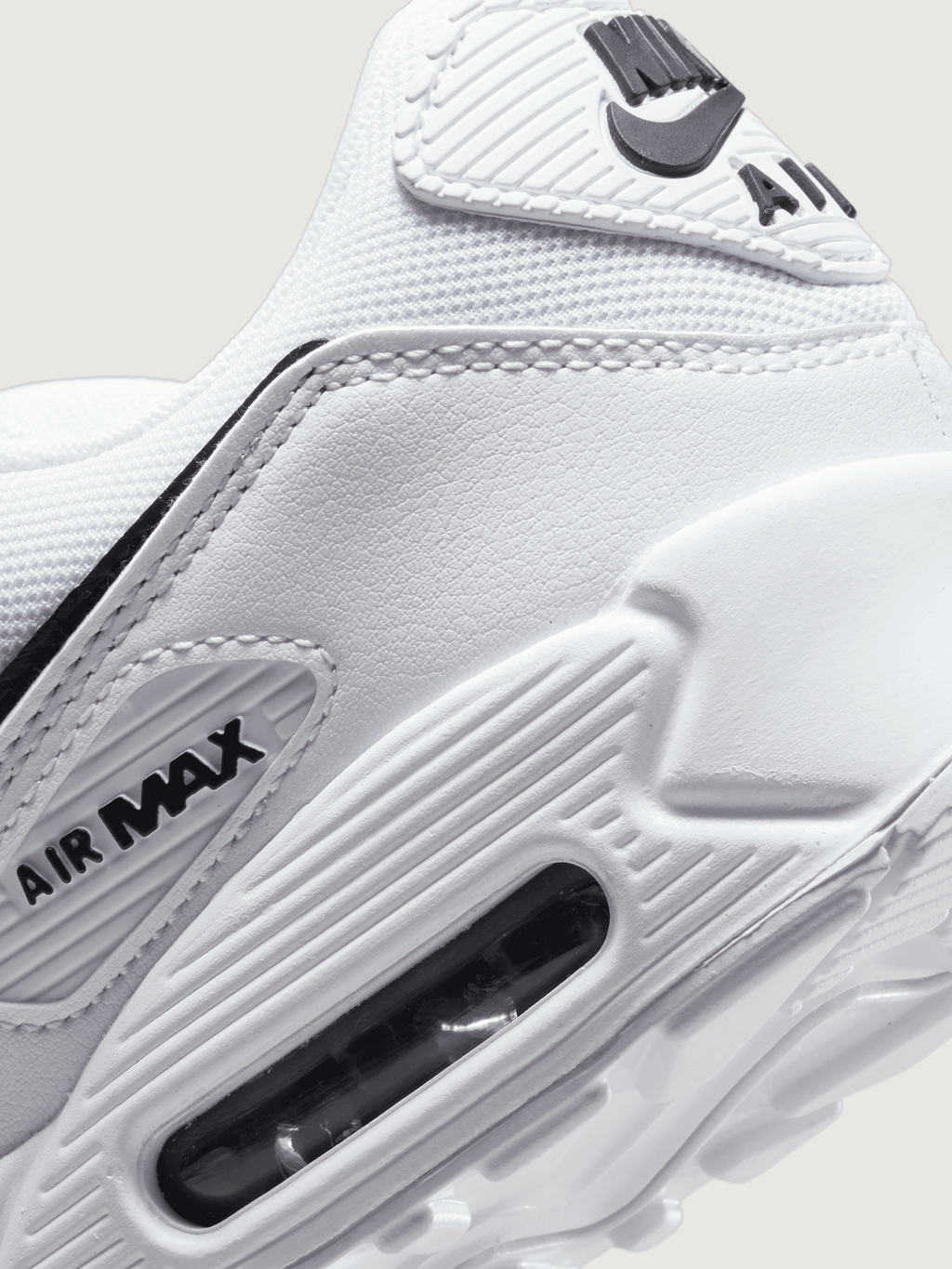 Nike Air Max 90 - White-Black-White – Carbon38