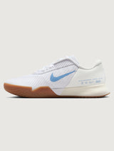 NikeCourt Air Zoom Vapor Pro 2 - White/Light Blue-Sail-Gum Light Brown