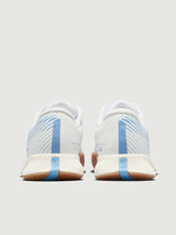 NikeCourt Air Zoom Vapor Pro 2 - White/Light Blue-Sail-Gum Light Brown