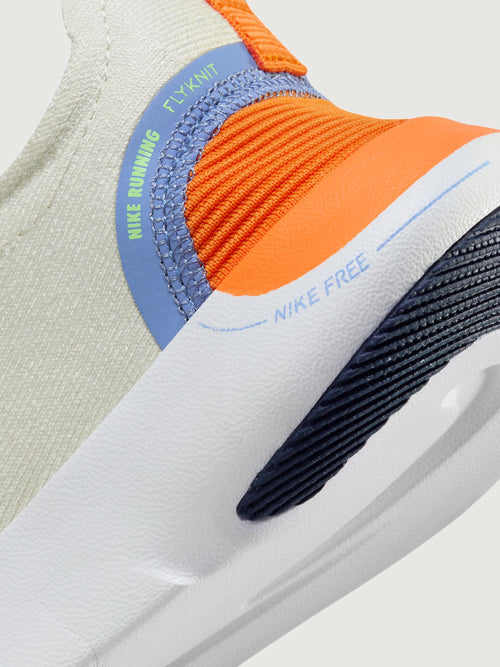 Nike Free Run Flyknit Next Nature - SEA GLASS/OBSIDIAN-LIME BLAST