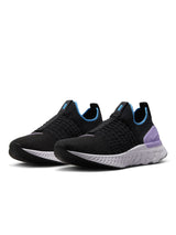 W NIKE REACT PHANTOM RUN FK 2 - Black/Lilac-Barely Grape-University Blue