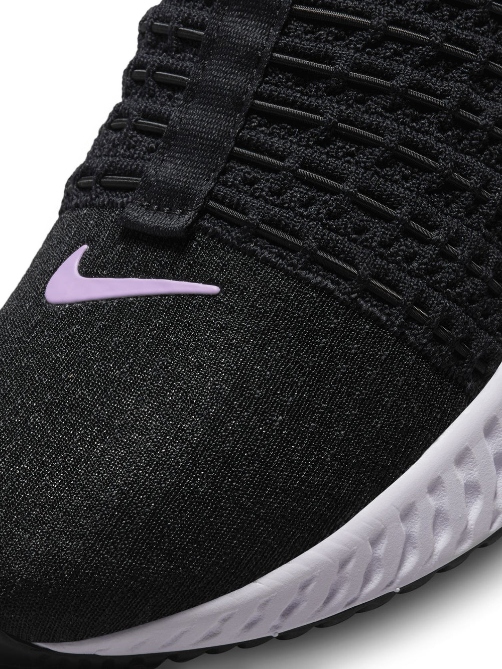 W NIKE REACT PHANTOM RUN FK 2 - Black/Lilac-Barely Grape-University Blue
