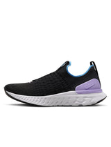 W NIKE REACT PHANTOM RUN FK 2 - Black/Lilac-Barely Grape-University Blue
