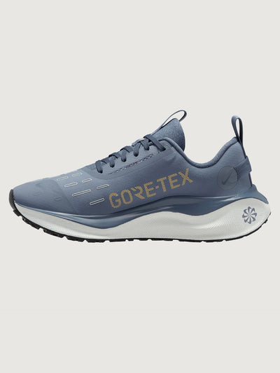 Nike Infinity Run 4 ReactX Gore-Tex - Ashen Slate/Metallic Gold-Diffused Blue