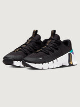 Nike Free Metcon 5 PRM - Black/Metallic Gold-White-Fireberry