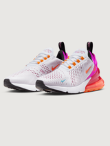 W Air Max 270 - WHITE/BRIGHT CRIMSON-FUCHSIA DREAM