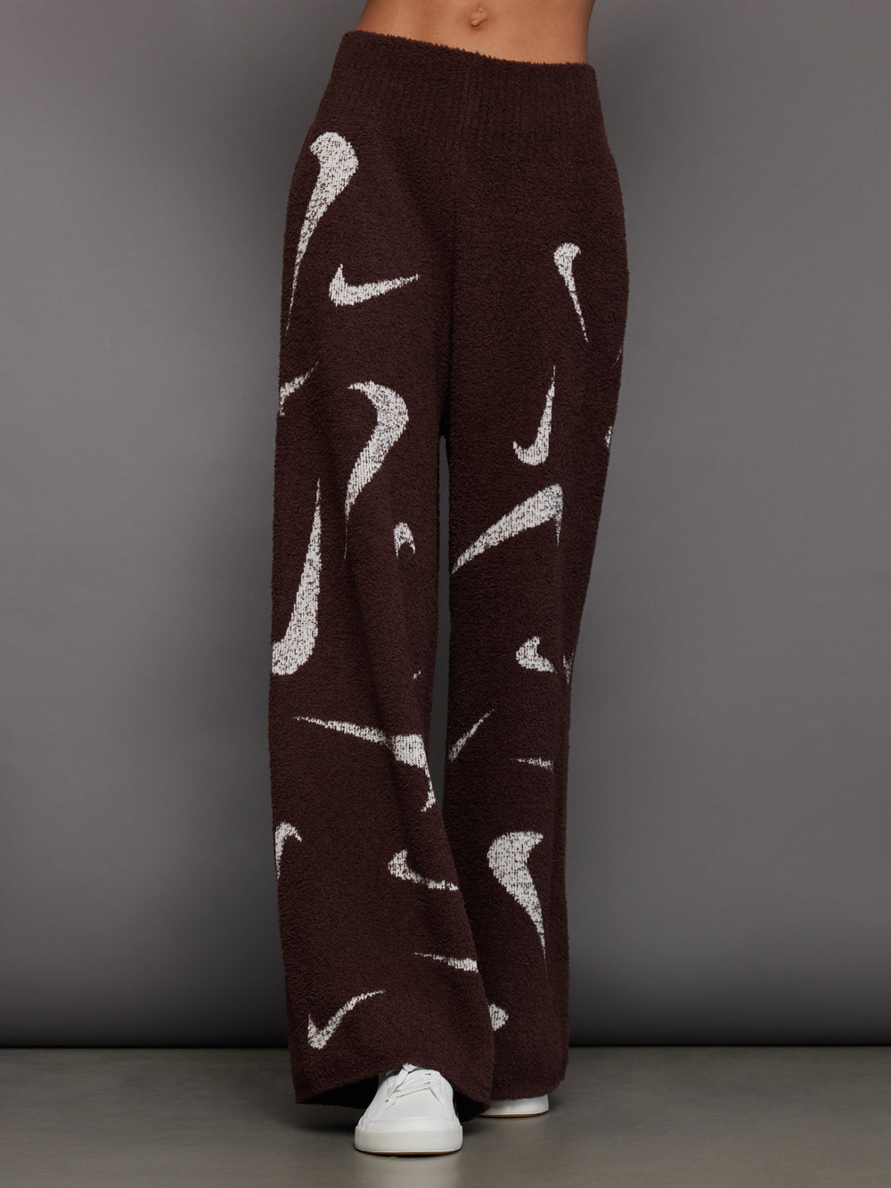Nike Sportswear Phoenix Cozy Boucle Pant- LT Orewood Brn/Medium Ash