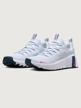 Nike Free Metcon 6 - Football Grey-Hot Fuchsia-Armory-Navy