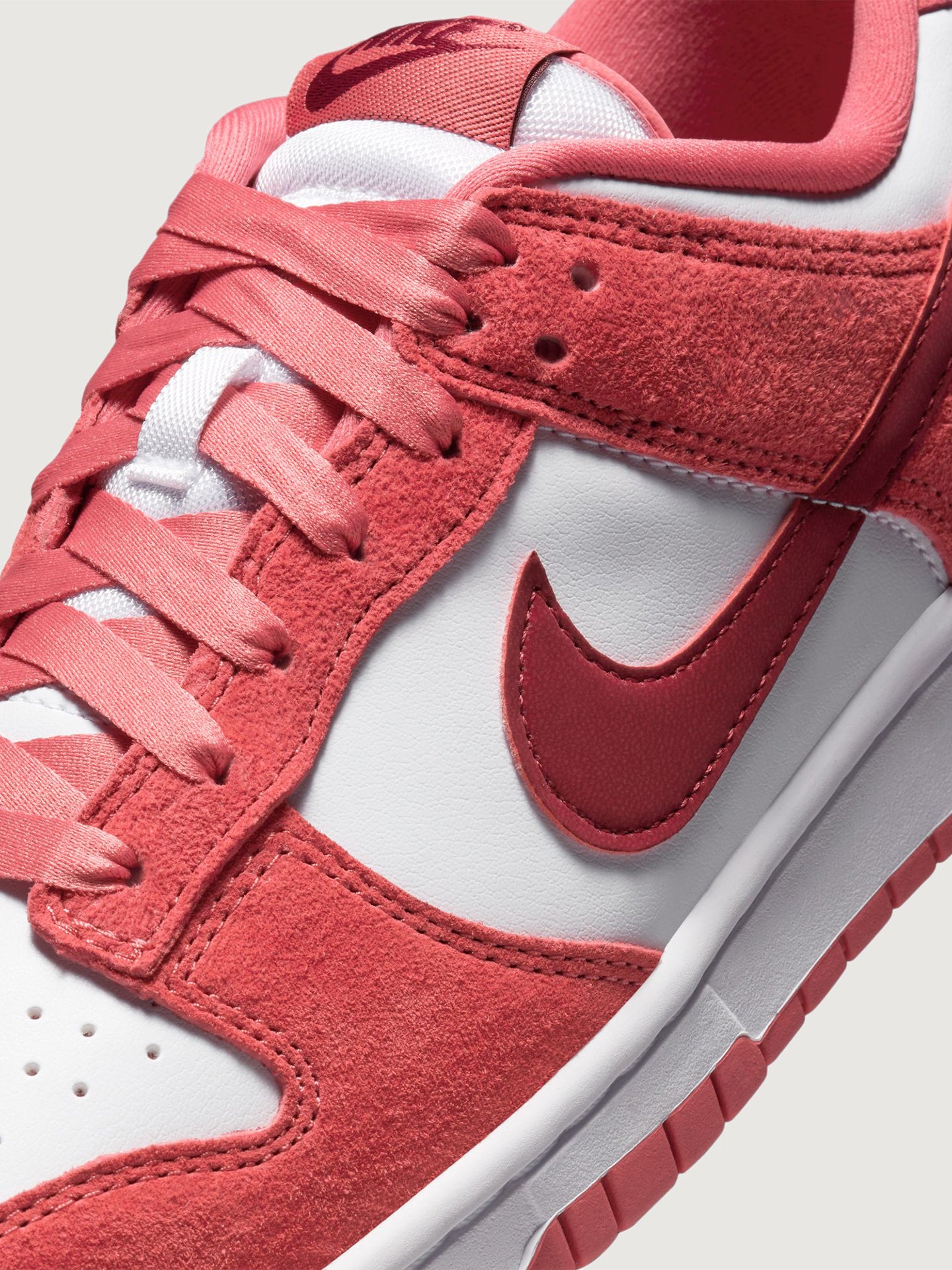 Nike Dunk Low - White/Team Red-Adobe-Dragon Red – Carbon38