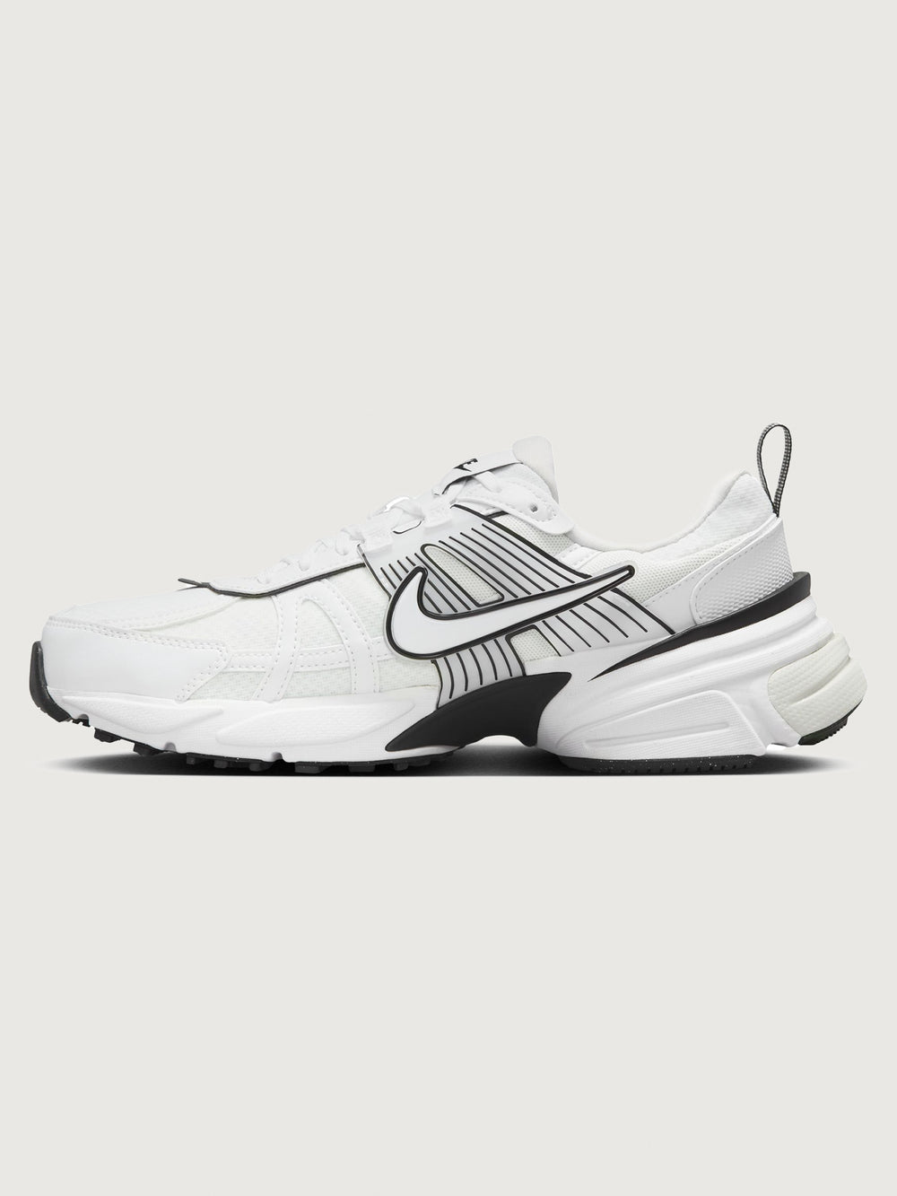 W Nike V2K Run - White/White-Platinum Tint-Summit White-Black
