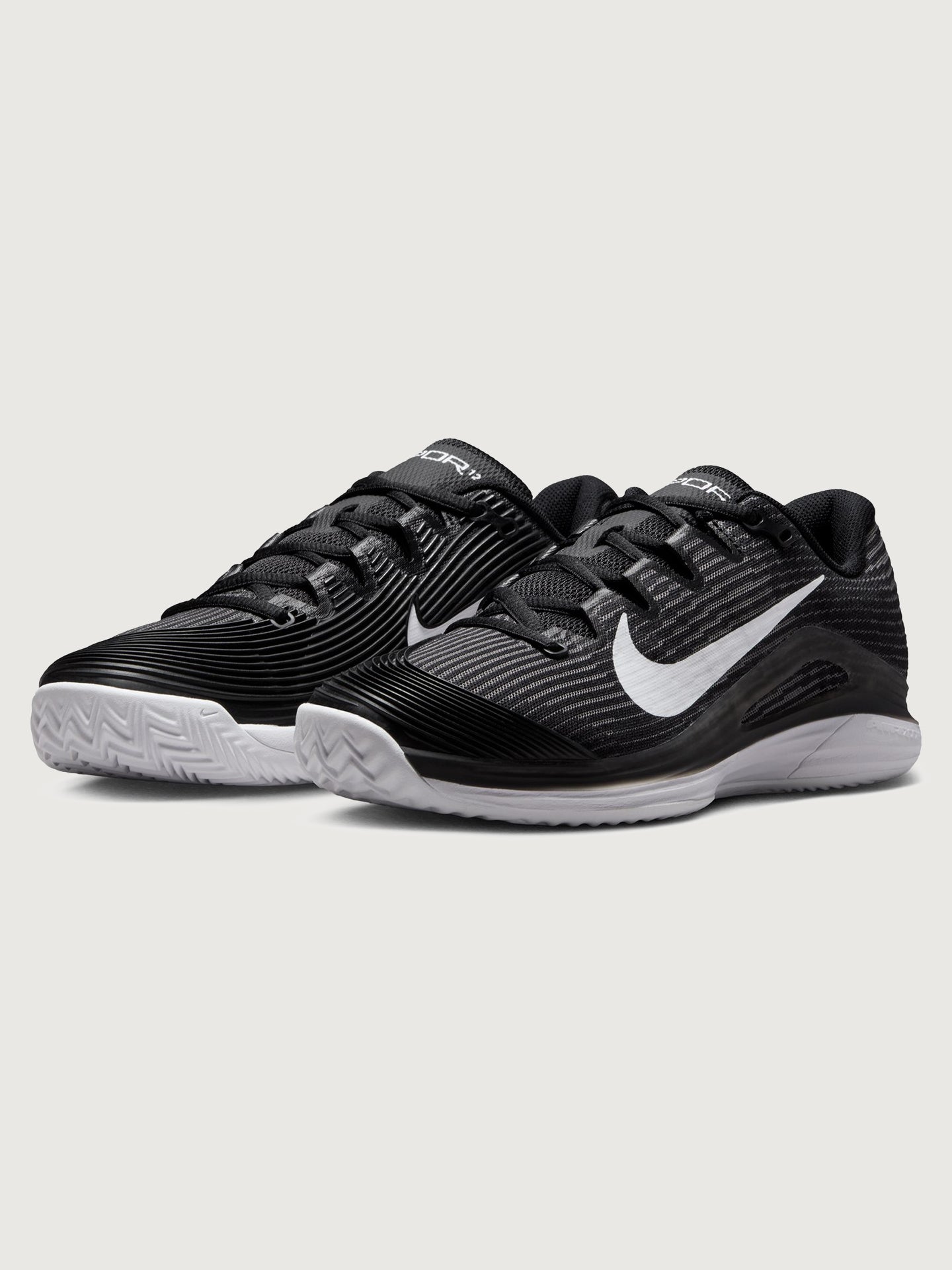 Nike Vapor 12 - Black/White-DK Smoke Grey – Carbon38