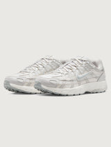 Nike P-6000 SE in Summit White and Wolf Grey, angled front pair view.