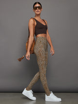 Legging W/ Footie - BB Leopard