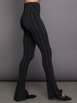 Spat Legging - Woven Pinstripe