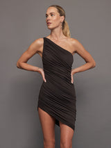 Pickleball Diana Dress - Chocolate