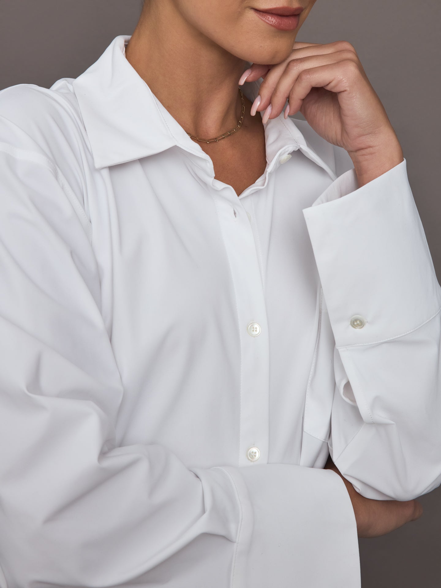 EVERYDAY LIKE BIG WASH シャツ　ブラウス　ホワイト Deuxieme Classe（ドゥーズィエムクラス）の「Big Shirt（シャツ