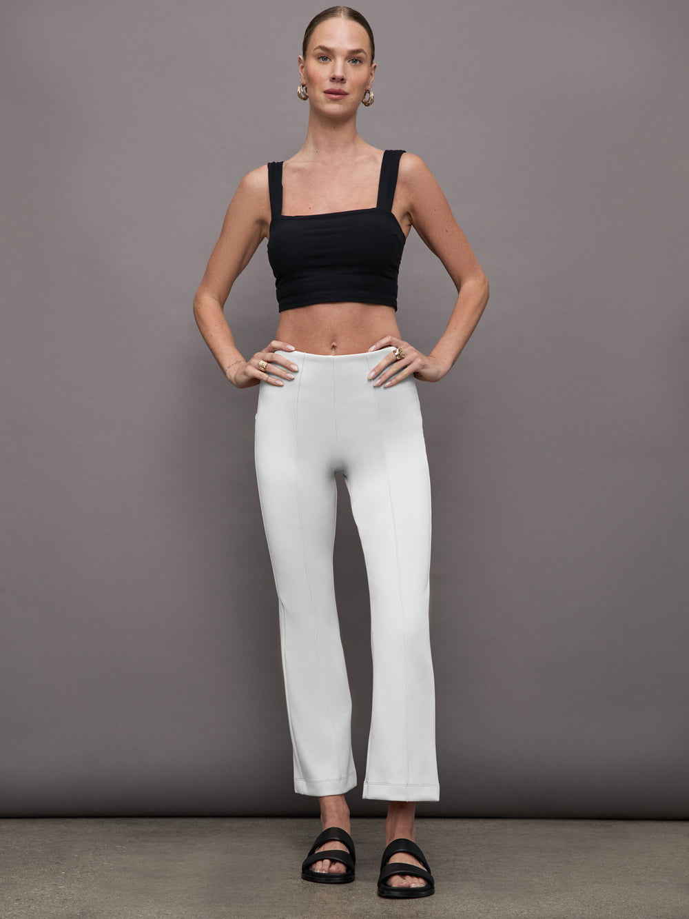 Kick Flare Pant - White Carbon38 Kick Flare Pant - White Carbon38