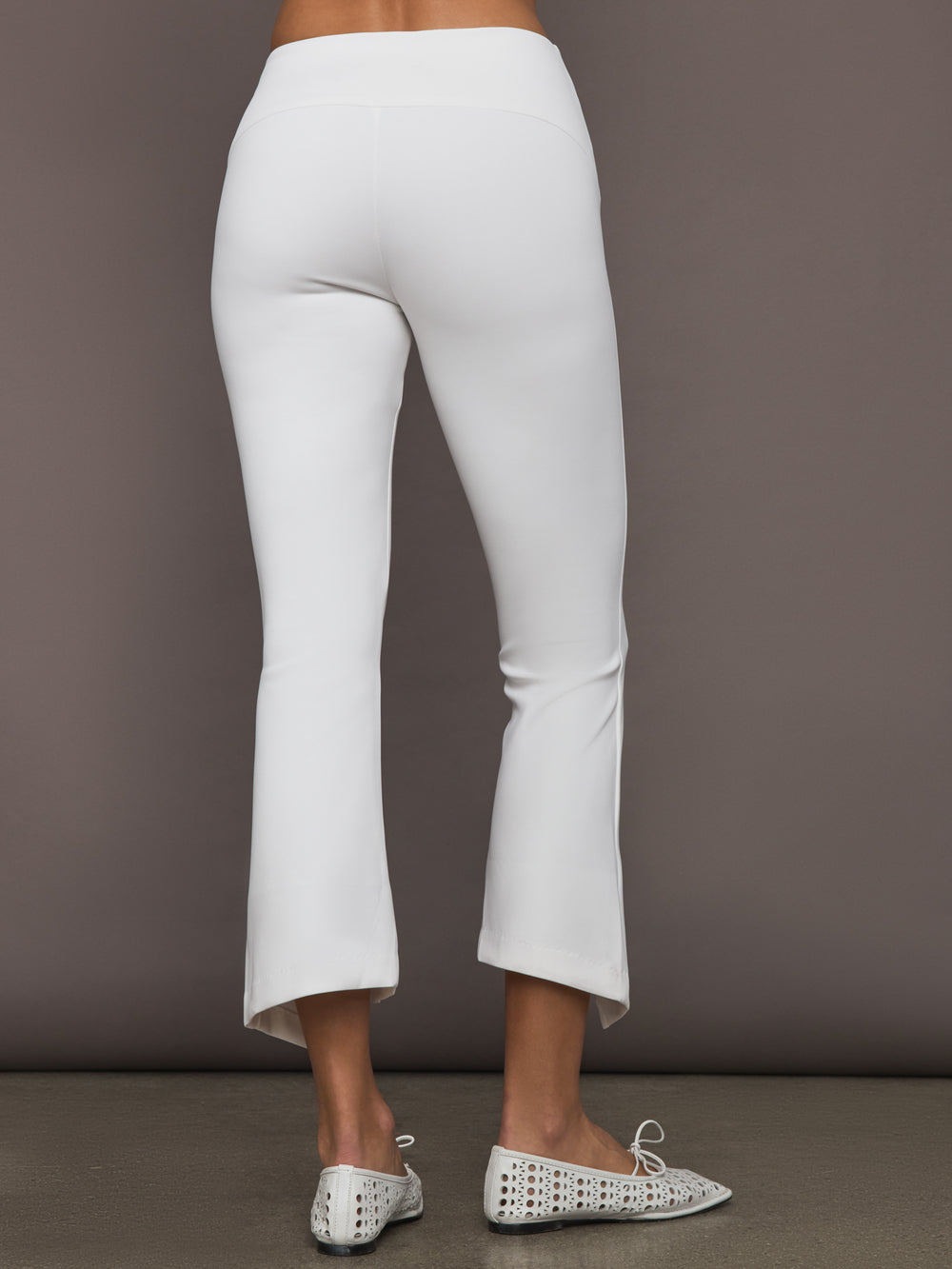 Upper East Split Flare - White