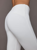 Upper East Split Flare - White