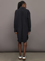 Sag Harbour Shirt Dress - Black