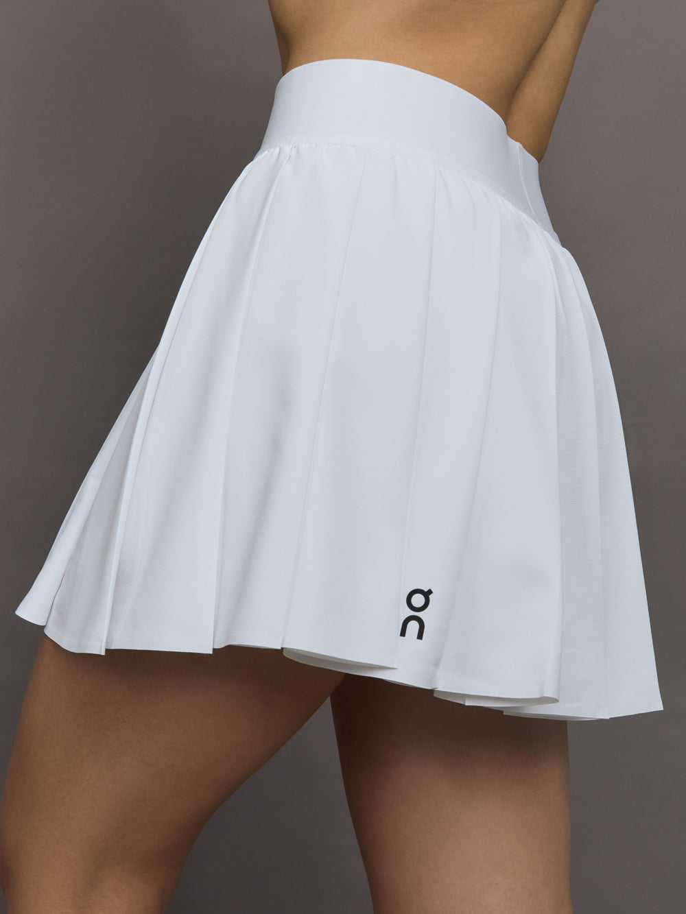 Court Skirt Pleated - White