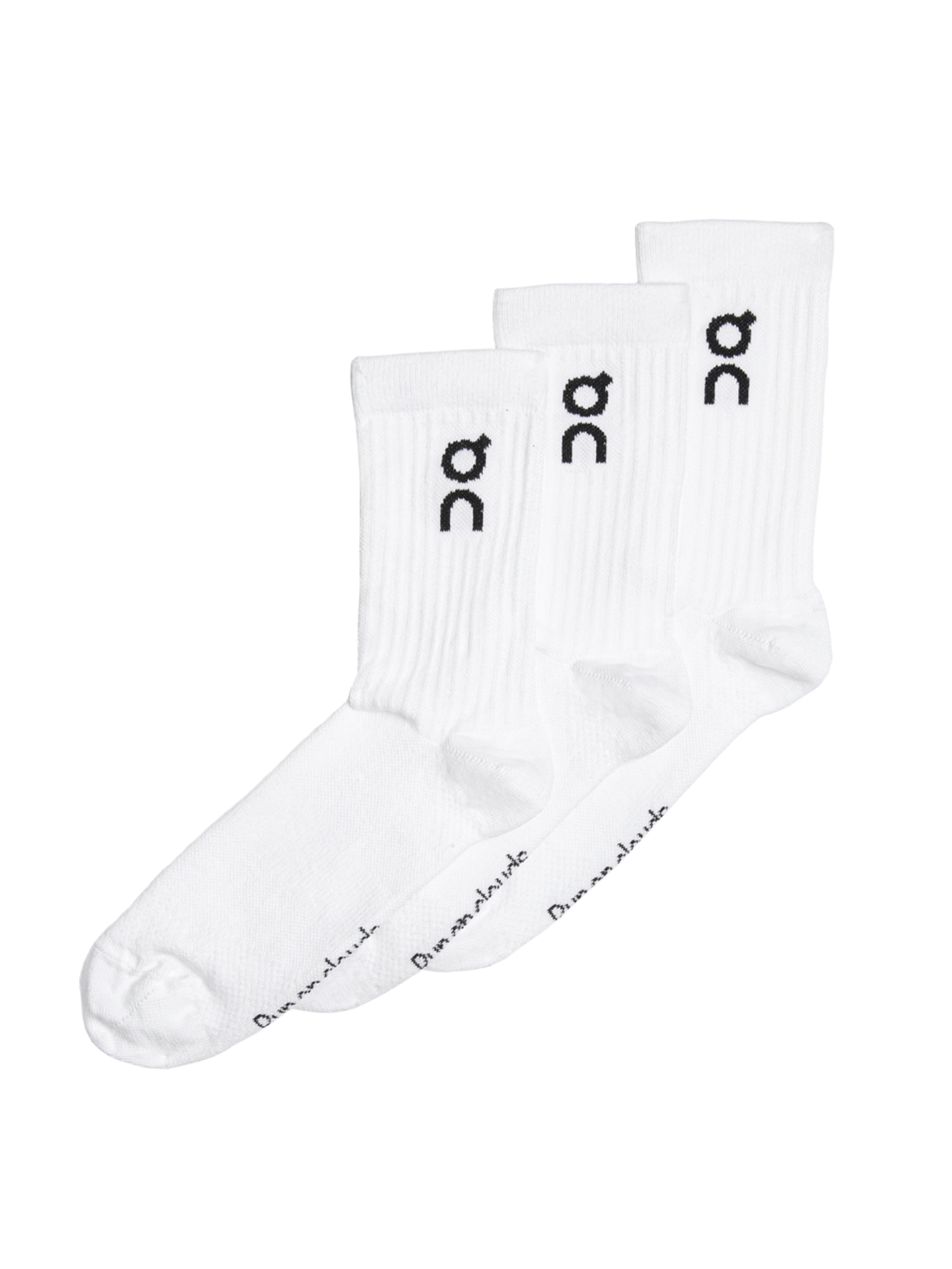 Logo Sock - White – Carbon38
