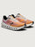Cloudsurfer running shoes with tangerine and ivory colors.