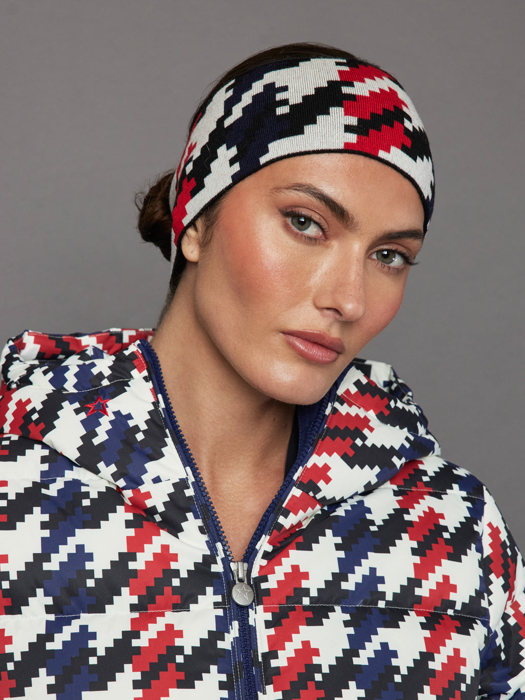 Perfect Moment Headband - Houndstooth – Carbon38 display picture 1