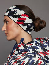 Perfect Moment Headband - Houndstooth