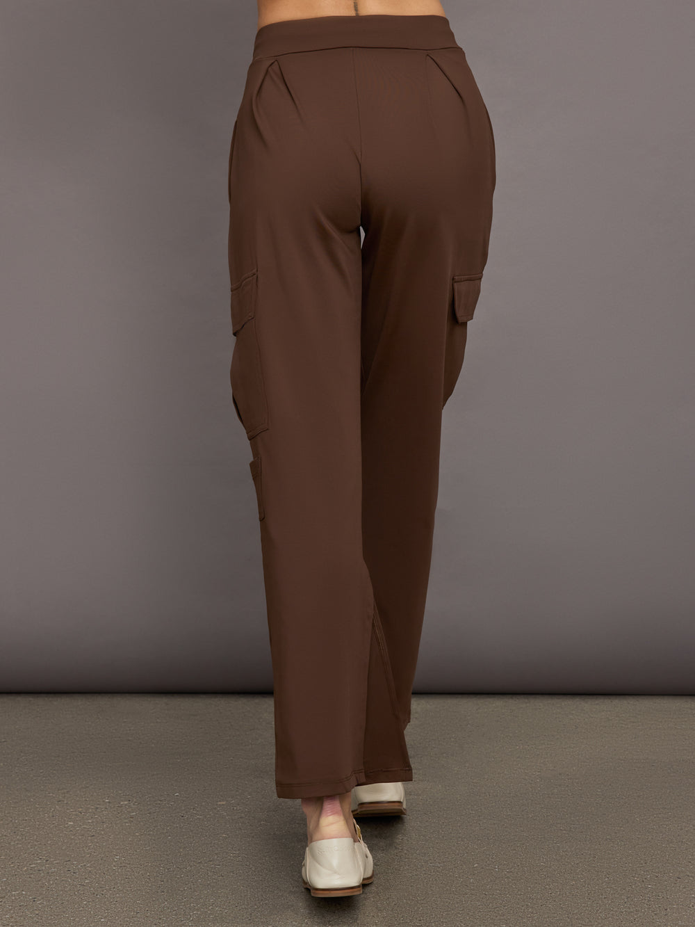 Slit Cargo Pant - Dark Chocolate