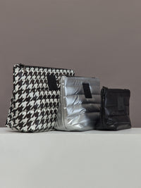 Travel Trio - Pearl Black/Pearl Silver/Houndstooth