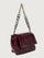 Bar Bag - Glossy Deep Burgundy/ Black/ Black Web