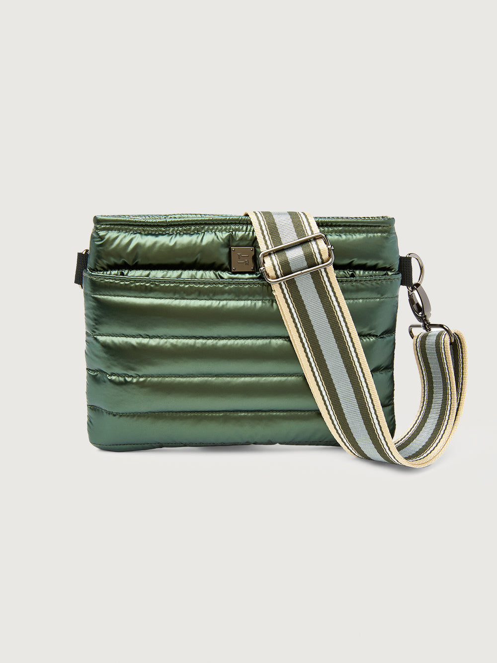 Bum Bag 2.0 - Pearl Olive/Ivory/Olive/Mineral Gold Web