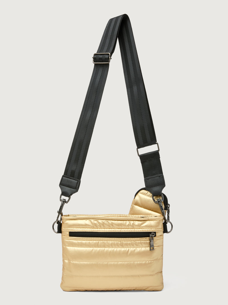 Downtown Crossbody - Mineral Gold/Black/Black Web Gunmental Hardware