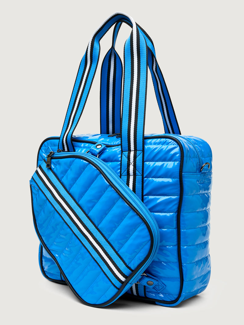 Think Royln Sporty Spice Pickleball Bag Hampton Blue Patent