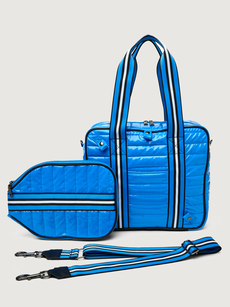 Sporty Spice Pickleball Bag - Hampton Blue/ Black/ White Web – Carbon38
