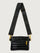 The Original Bum Bag Crossbody - Pearl Black / Black Web/Gold hardware