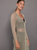 BREANNA CARDIGAN - CHAMPAGNE