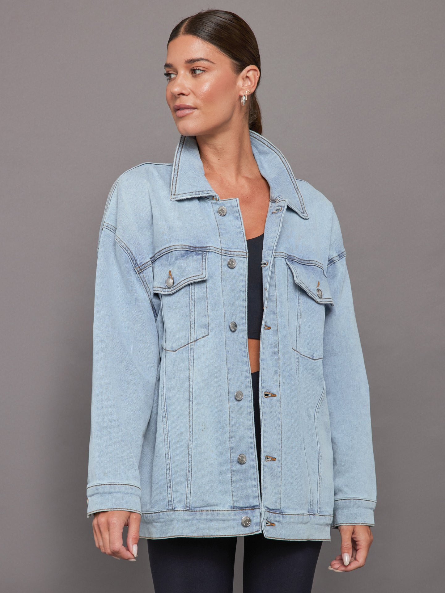 ELIZA JACKET - DENIM – Carbon38