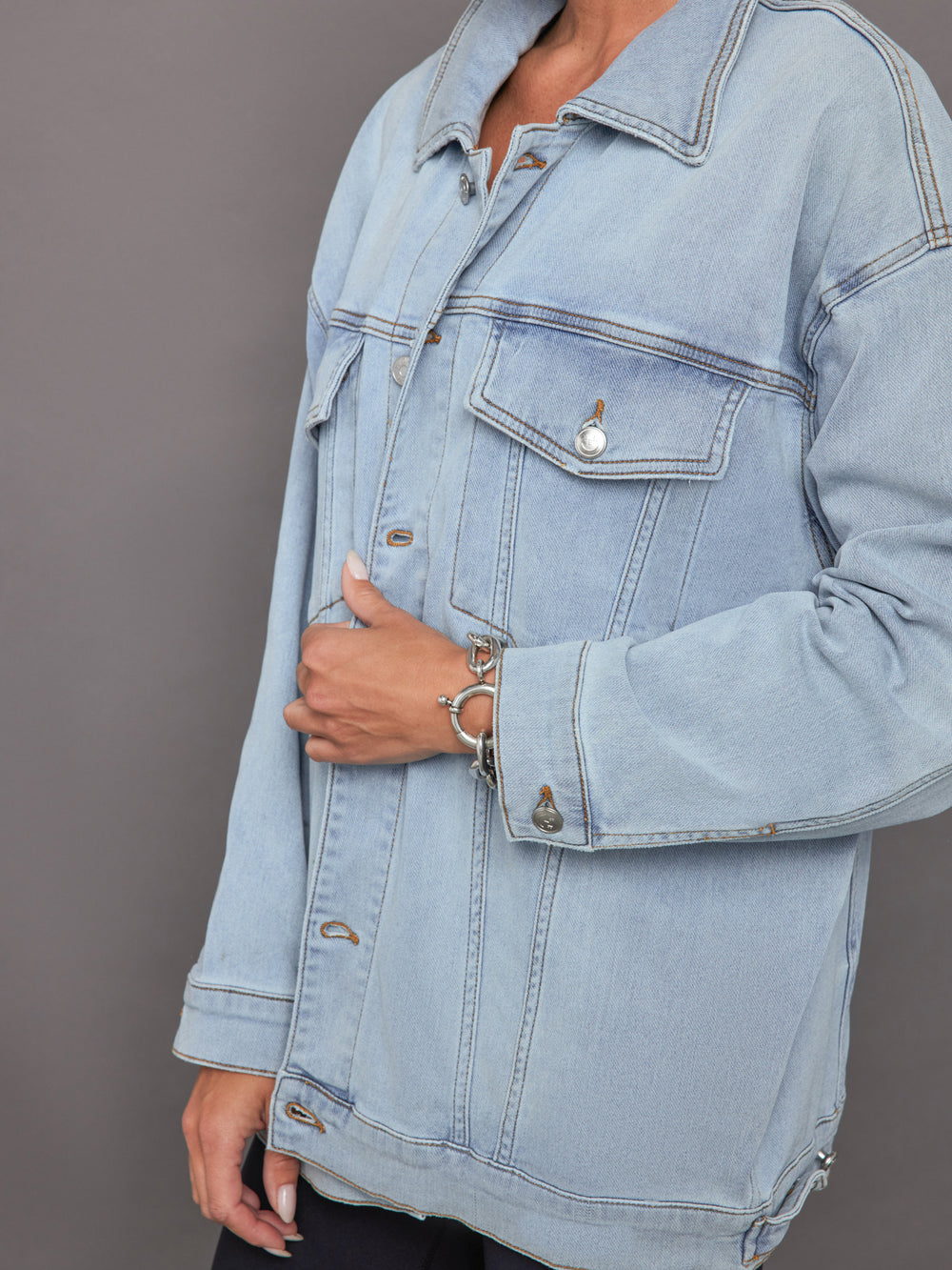 ELIZA JACKET - DENIM