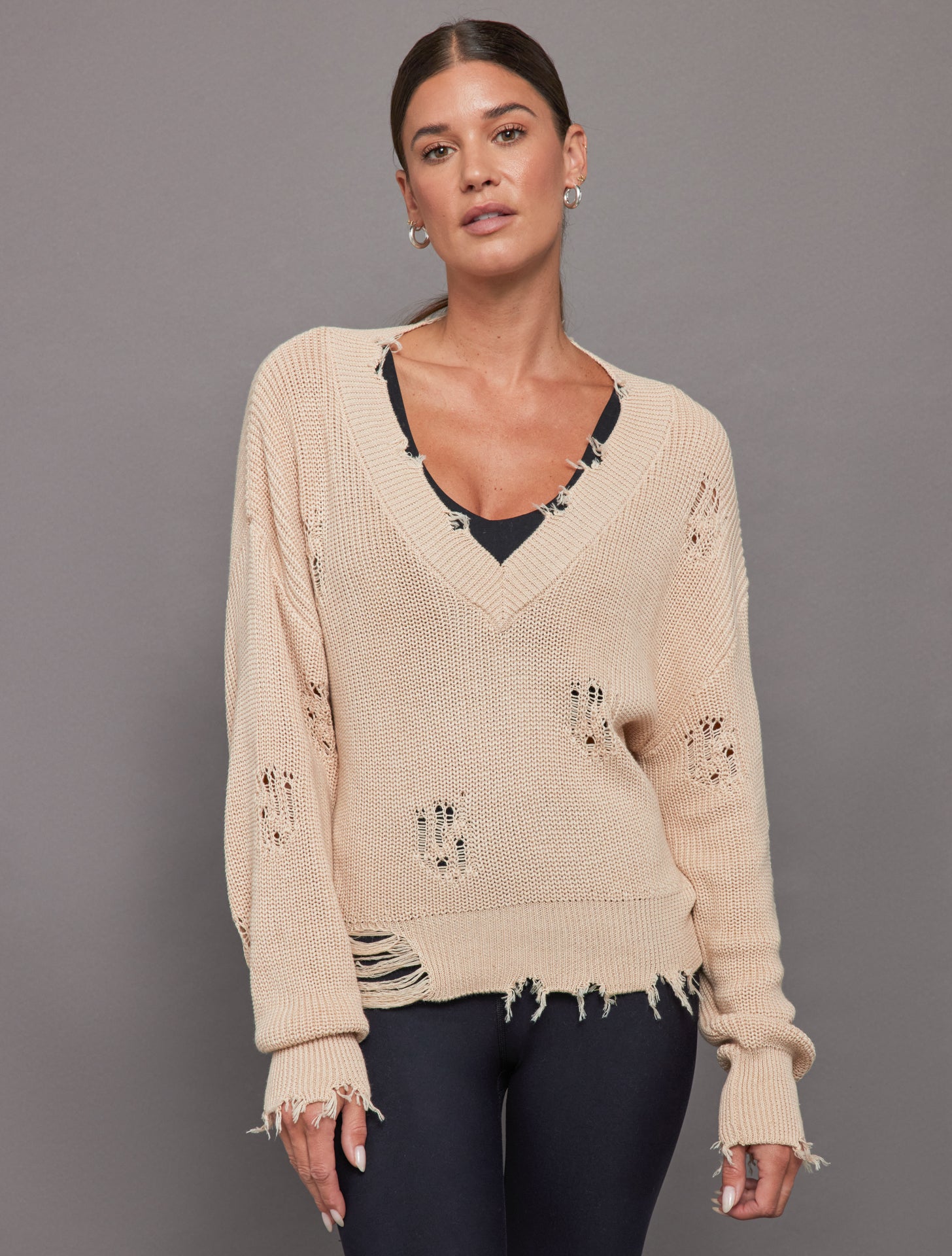 SYD SWEATER - CAPPUCCINO – Carbon38