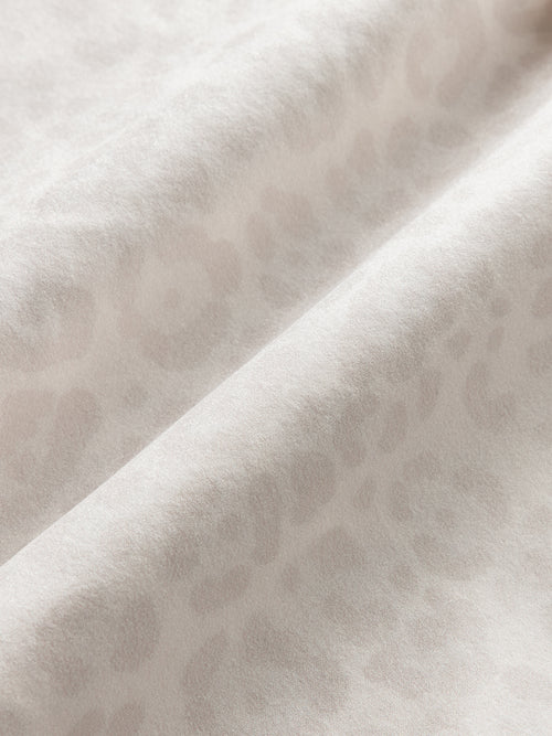 One Shoulder Convertible Tank in Melt - Snow Leopard