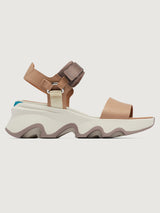 Kinetic Impact Y-Strap High Sandal - HONEST BEIGE, CHALK